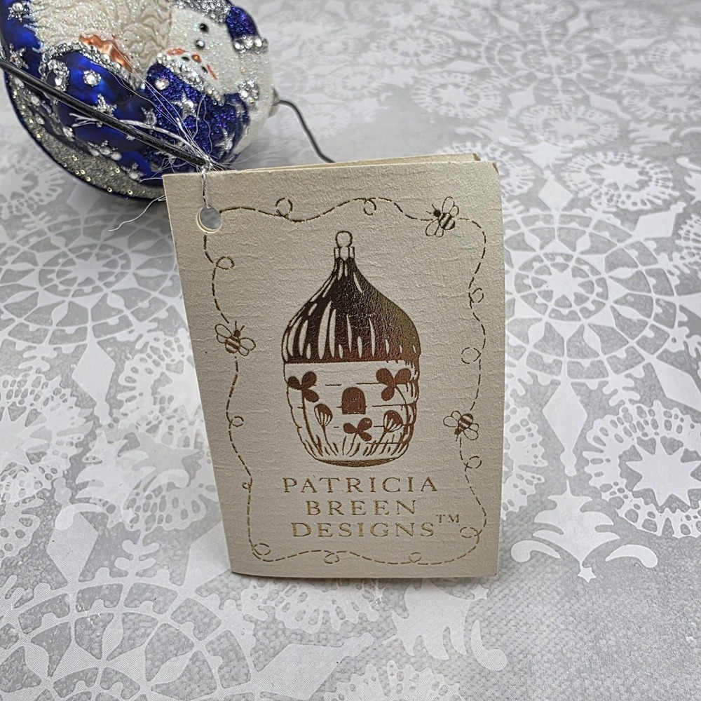 Patricia Breen "Victorian Candy Cone Night Sky" Christmas Ornament 2580 VTG 2005 - Picture 9 of 11